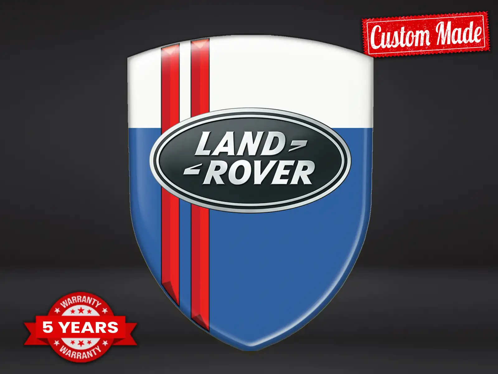 Land Rover Adesivi Lunotto Furgoni Stile Edizione Lusso